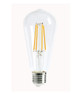 6000K E27 LED Filament Globe 8W 800lm IP20 148mm Clear Dimmable 6000K E27 LED Filament Globe 8W 800lm IP20 148mm Clear Dimmable